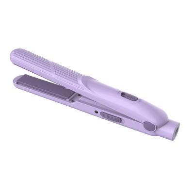 China Safety PTC Fast Heating Cordless Hair Lockenstab Hair Straightener Sleek Mini Rion Movable Professional Flat Iron for sale