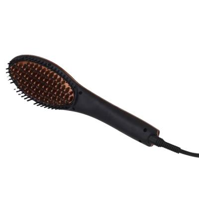 China Hot Airbrush Fashionable Appearance Electric Hair Straightener Maintenance Straightening Brush for sale