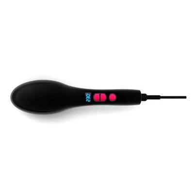 China New Fashion LED Digital LED Display Professional Hair Straightener Brush With LED Display BY-621 for sale