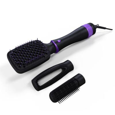 China Professional Lonic Function Airbrush Blow Dryer 1000w Blow Dryer Hair Brush Ionic Fan Comb Hot Straightener for sale