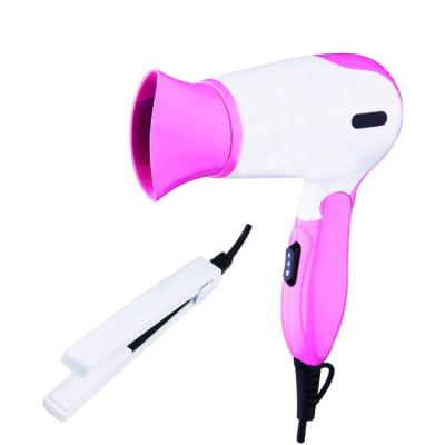 China Hair Care Ionic Wholesale Arrangement Styler Products Hair Dryer and Electric Straightener for sale