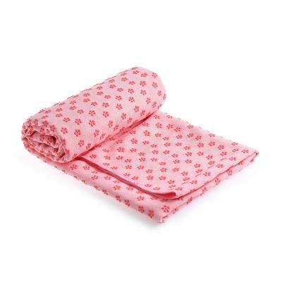 China 2022 Hot Sale Microfiber Non-slip Beach And Rest Mat Yoga Printed Towel for sale