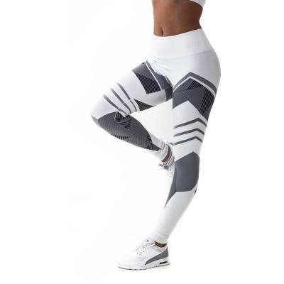 China Women's Breathable Yoga Pants High Compression Spandex High Waist Yoga Pants Hip Pants Yoga Pants Gaiters for sale