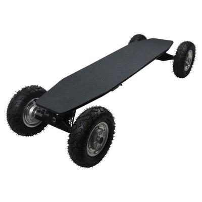 China SYL-09 Adult Big Wheel Off Road Mountain Skateboard 40km Maple Deck Electric Skateboard for sale