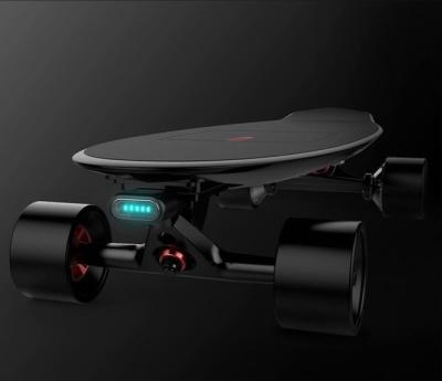 China SYL-11 Maple Particle Board Hand Electric Skateboard Free Weight Feeling Electric Skateboard for sale