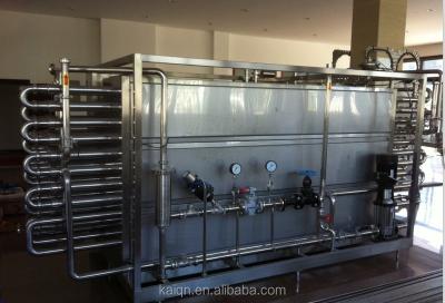 China Steam Heating Liquid Continuous Sterilizer For Milk , Juice for sale