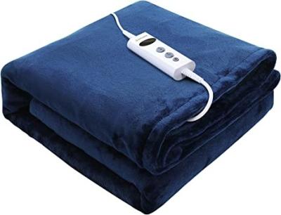 China Washable Electric Warmer Blanket , Electric Bed Warmer Dual Controllers en venta