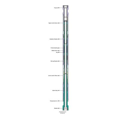 China 25mm Oilfield Jar In Drilling For Inclined Wells And Large Displacement Wells for sale