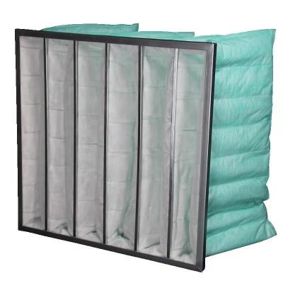 China Environmentally Friendly Aluminum Industrial Frame Ventilation System Air Conditioning Bag Pocket Air Filter for sale