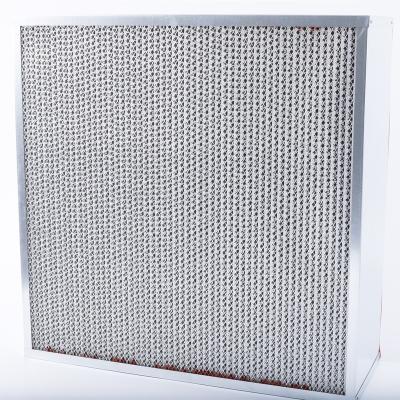 China Clean And Automotive Furnace Painting Customized High Efficiency Frame Aluminum Separator Resistance High Temperature Filter For Industrial Scrubber for sale