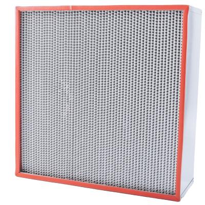 China Oven and Automobile Paint Clean Laminar Flow Hood High Efficiency Air Filter Hepa Filter with Frame Galvanized for sale