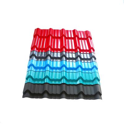 China Pipe Making PPGI Corrugated Galvanized Steel Sheet Colored Metal Plate for sale