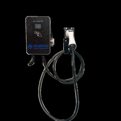 China AC home charging / manufacturer 11kw commercial fast electric car charger portable wall mounted station ev new for sale