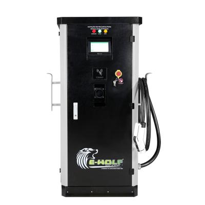 China 30kw dc car station single charger CCS2 fast ev charger electric ev charger BSEC60 for sale