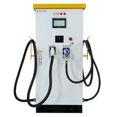 China Commercial Fast Ev Charger 60kw CHAdeMO DC EV Charger EVSE EV Charger for sale