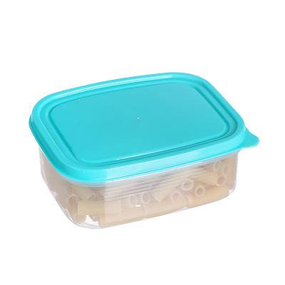 China Storage Container Microwavable Plastic Boxes Internal Food Storage Boxes With Lids Freezer Safe Two Pieces Medium And Small for sale