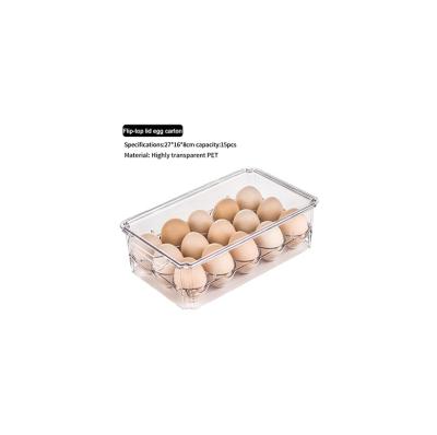 China Factory Supply Boxes Egg Storage Container Durable Plastic Preserving Egg Storage for sale