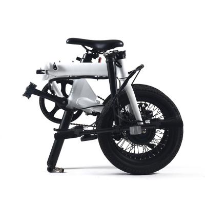 China 16 Inch Mini Foldable Lithium Battery Customized Rear Hub Al-Alloy Folding E-Bike Motorized Electric Bicycle for sale