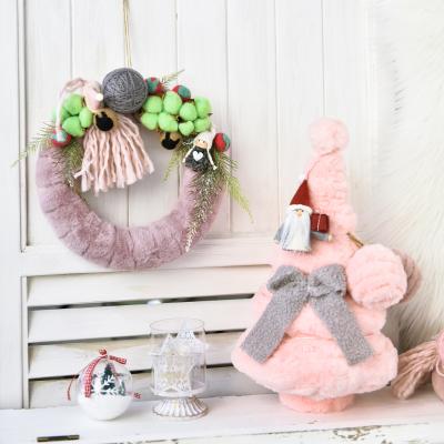 China 100% Beautiful Christmas Party Decoration Wall Arts Handmade Accessories Felt Crafts for sale