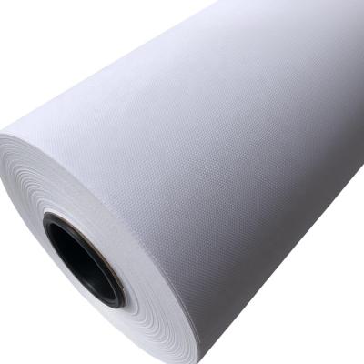 China Inkjet Printing Polyester Canvas 600D*300D 250gsm Waterproof Matte Canvas For Printing Roll for sale