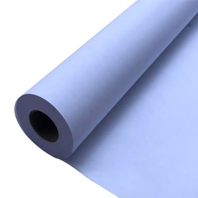 China Inkjet Printing White Silky Satin Canvas 130GMS Matte Polyester Canvas For Digital Printing On The Back Of Smooth for sale