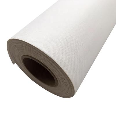 China Inkjet Printing Matte 340GMS Eco-solvent Poly-cotton Canvas For Eco-solvent Digital Ink Printing Canvas White Rolls UV LATEX for sale