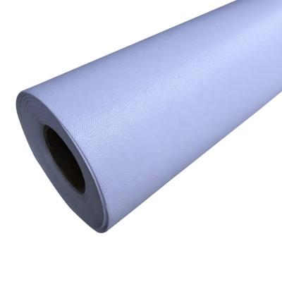 China Inkjet Printing Eco-solvent Poly-cotton Canvas 340gsm Digital Glossy White Canvas Roll for sale