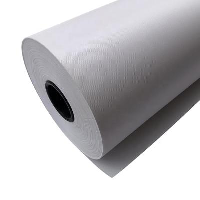 China Inkjet Printing 2021 New Eco-solvent Canvas 600D*600D 320gsm High Glossy Canvas UV Latex Printing 100% Polyester Wholesale for sale