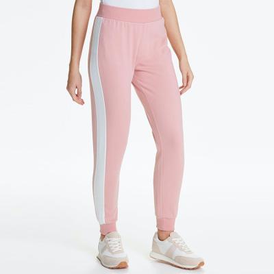 China Wholesale Breathable Fashion Jogger Sweatpants For Women Pink Custom Logo Womens Trousers Slim Fit Joggers Sport Sweatpants for sale