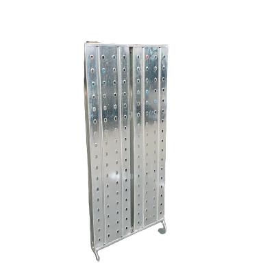 China Modern different kinds of anti-skid scaffold gangway panel steel planks with hooks for construction for sale