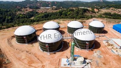 China El digestor simple del biogás de la corrosión anti, el bio tanque del digestor ayuna instalación en venta