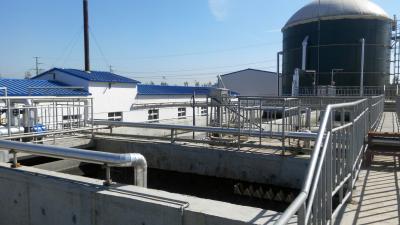 China Dairy Farm Biogas Digester Manure And Sewage Disposal 900 M3 / Tank for sale