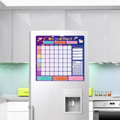 China Train Reward Wholesale Magnetic Charts Customized Fridge Magnet Responsibility Chore Chart for sale