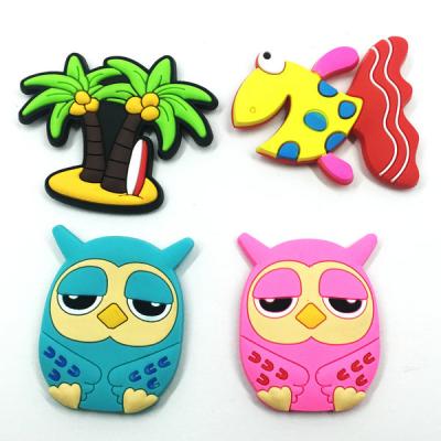 China Soft PVC Fridge Magnets Animal Fridge Magnets Rubber Magnets Kitchen Home Decoration for sale