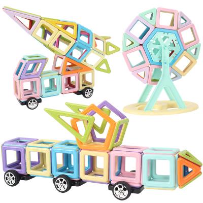 China 196PCS Designer Magnetic Building Construction Toy 114pcs Blocks Educational Toys For Children for sale