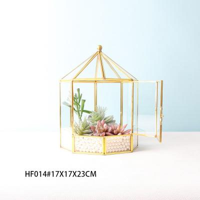 China Delegant/elegant/rustic mini greenhouse to match decoration for sale