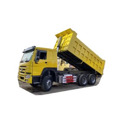 China Second hand sinotruk 375 horsepower 6x4 dump tipper used howo truck hot sale in africa > 8L for sale