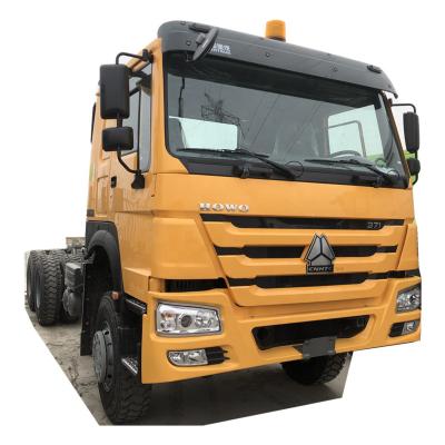 China Good condition used ten wheels howo tractor truck export to Africa > 8L for sale