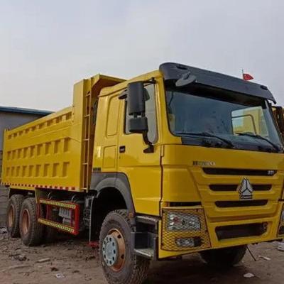 China 371 375 high quality used 6X4 horse power howo dump truck tipper car > 8L for sale