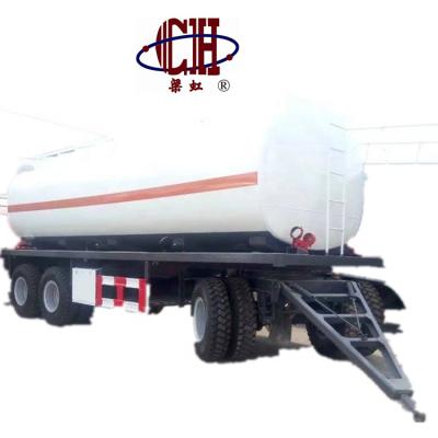 China Truck Trailer Water Tank Semi Trailer Oil Tank Semi Trailer Fuel Tank Semi Trailer With Drawbar for sale