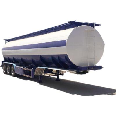 China Truck trailer 3 axles 42000 45000 liters oil tanker trailer fuel oil tank truck diesel trailer for sale for sale