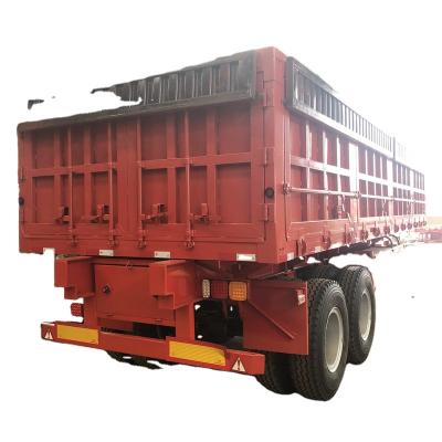 China Animal Transport Fence Trailer Truck Semi Trailer 40ft Side Curtain Semi Trailer For Sale Sugar Cane Truck for sale