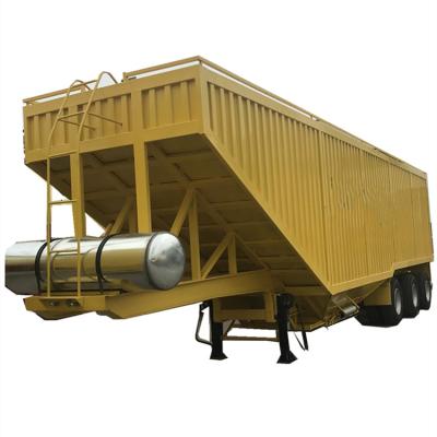 China Semi Truck Grain Corn Transport Trailer Trailer Customized Dump Truck for sale