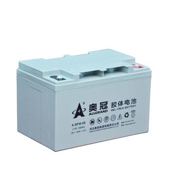 China Home Appliances Factory Supply Great Price Consumer Electronics Batteries With Gel Deep Cycle Battery 12v 55ah for sale