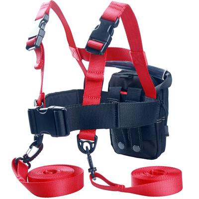 China Customized Eco-Friendly Design Kids Ski Harness Trainer With Long Nylon Extended Leash for sale