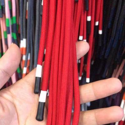 China Durable Custom Dipped End Cord With Silicone Tips For Hoodie Cord for sale