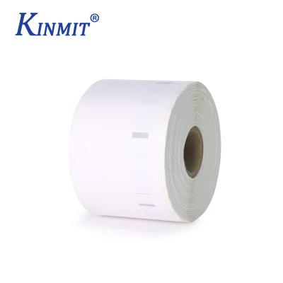 China Printable DK Direct Thermal Label Rolls Compatible Paper Black For Bro Print Ribbon for sale