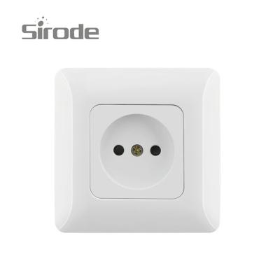 China Europe Standard 1 Strip 2 Pin Easy Grip Syrode Installation White Color 9218 Series for sale