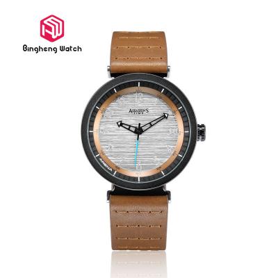 China Creative Design Mens Fashion Watches , Waterproof Large Dial Mens Watches for sale