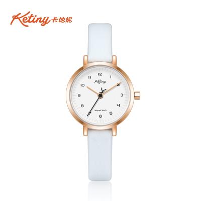 China Reloj del cuarzo de la moda del regalo de S de las mujeres de Ketiny ‘con la correa de cuero de la vaca en venta